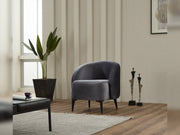 Suny Chair in Grey - 200-SIM-SUN-VELVET412-B