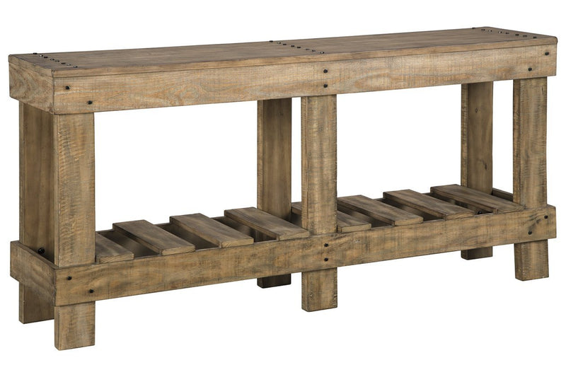 Susandeer Brown Sofa/Console Table - Lara FurnitureSofa Table