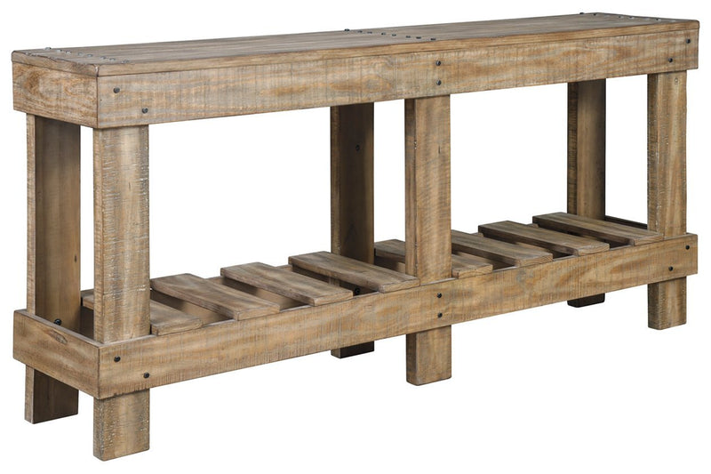 Susandeer Brown Sofa/Console Table - Lara FurnitureSofa Table