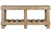 Susandeer Brown Sofa/Console Table - Lara FurnitureSofa Table