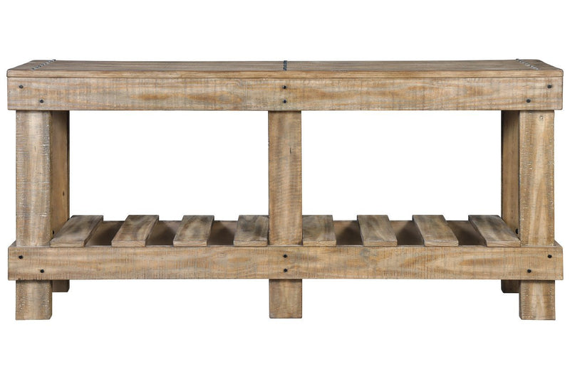 Susandeer Brown Sofa/Console Table - Lara FurnitureSofa Table