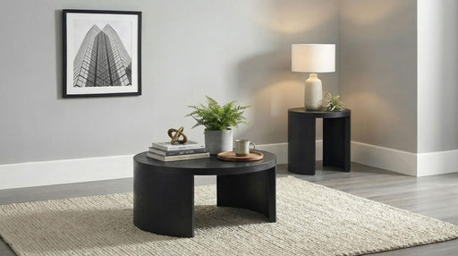 Sweeney 2-piece Coffee and End Occasional Table Set Black - 722828-S2