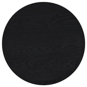 Sweeney 39-inch Round Wood Occasional Cocktail Coffee Table Black - 722828