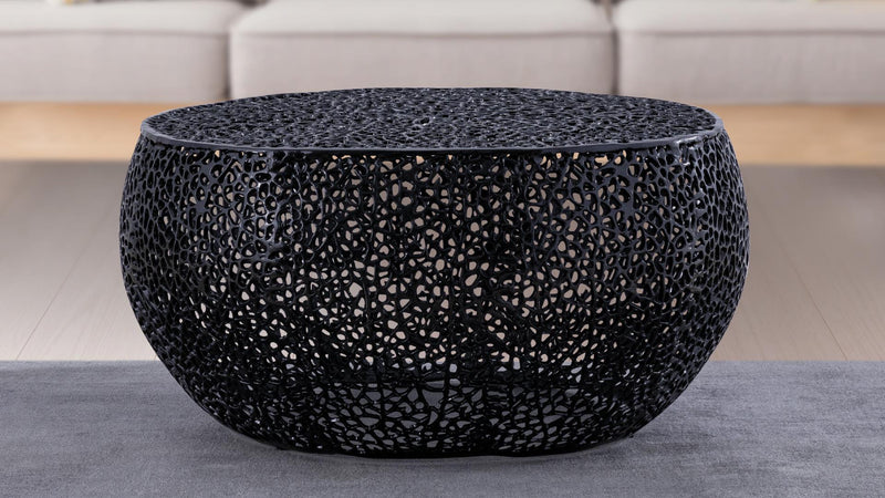T3502-32 Round Coffee Table Black - T3502-32 Round Coffee Table Black