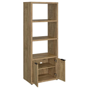 Tabby 3-shelf Engineered Wood Media Tower Mango - 701703