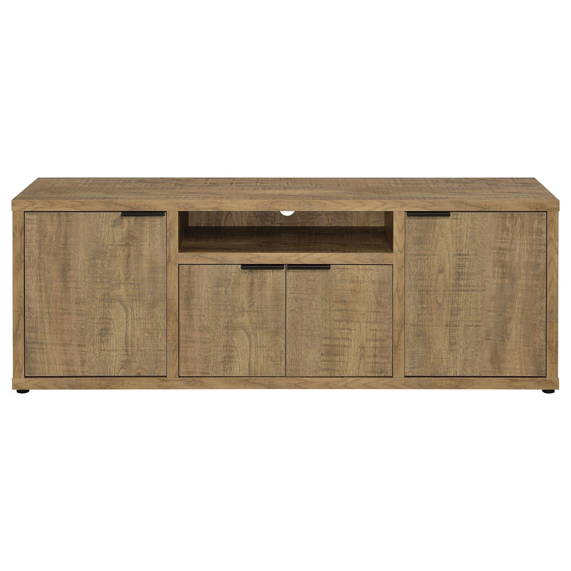 Tabby 4-door Engineered Wood 60-inch TV Stand Mango - 701702
