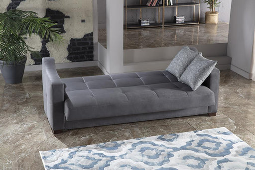 Tahoe 3 Seat Sleeper (Melson Dark Gray) 2 Pieces - Lara FurnitureSleeper Sofa