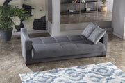 Tahoe Love Seat (Melson Dark Gray) 2 Pieces - Lara FurnitureLoveseat