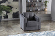 Tahoe Love Seat (Melson Dark Gray) 2 Pieces - Gate FurnitureLoveseat