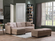 Tahoe Storage Ottoman (Carrie Sw Brown 260) 1 Piece - Lara FurnitureOttoman