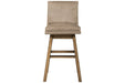 Tallenger Beige Bar Height Bar Stool (Set of 2) - Gate FurnitureBarstool