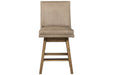 Tallenger Beige Counter Height Bar Stool (Set of 2) - Gate FurnitureBarstool