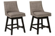 Tallenger Light Gray Counter Height Bar Stool (Set of 2) - Gate FurnitureBarstool