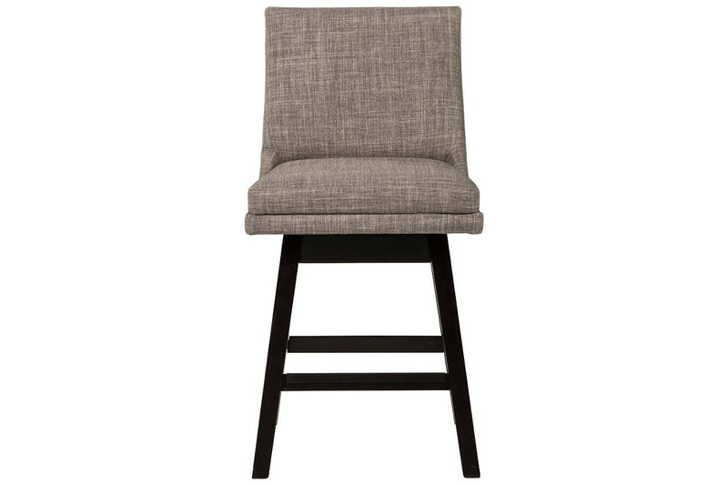 Tallenger Light Gray Counter Height Bar Stool (Set of 2) - Gate FurnitureBarstool