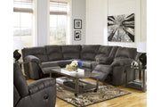 Tambo Pewter Recliner - Lara FurnitureRecliner