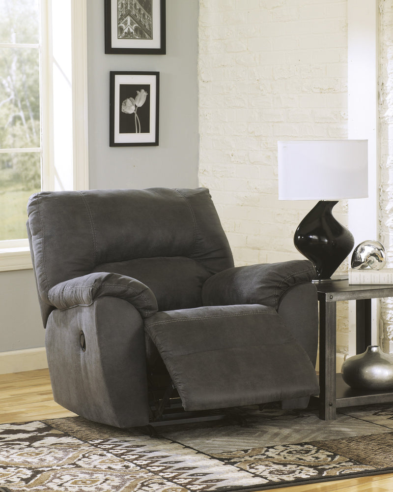 Tambo Pewter Reclining Sectional - Lara FurnitureSectional