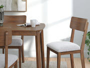 Tameride Brown Dining Table and 4 Chairs (Set of 5) - PCD609-225