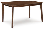 Tameride Brown Dining Table and 4 Chairs (Set of 5) - PCD609-225