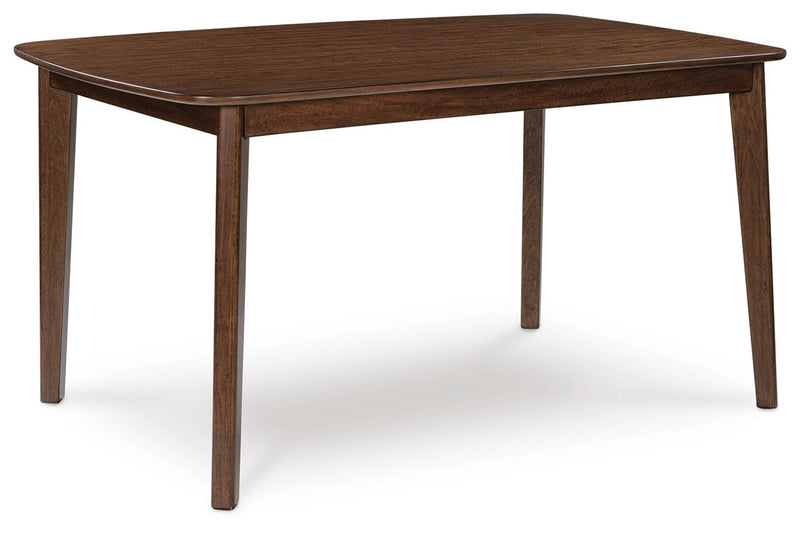 Tameride Brown Dining Table and 4 Chairs (Set of 5) - PCD609-225