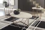 Tarica Two - tone Table (Set of 3) - Lara FurnitureOccasional Table Set