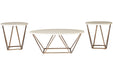 Tarica Two - tone Table (Set of 3) - Gate FurnitureOccasional Table Set