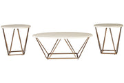 Tarica Two - tone Table (Set of 3) - Lara FurnitureOccasional Table Set