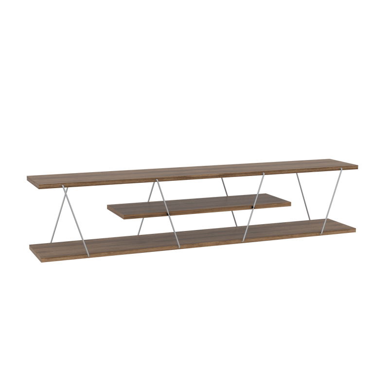 Tars Tv Stand in Oak-Yellow - 720-TAR-TV-RF160121
