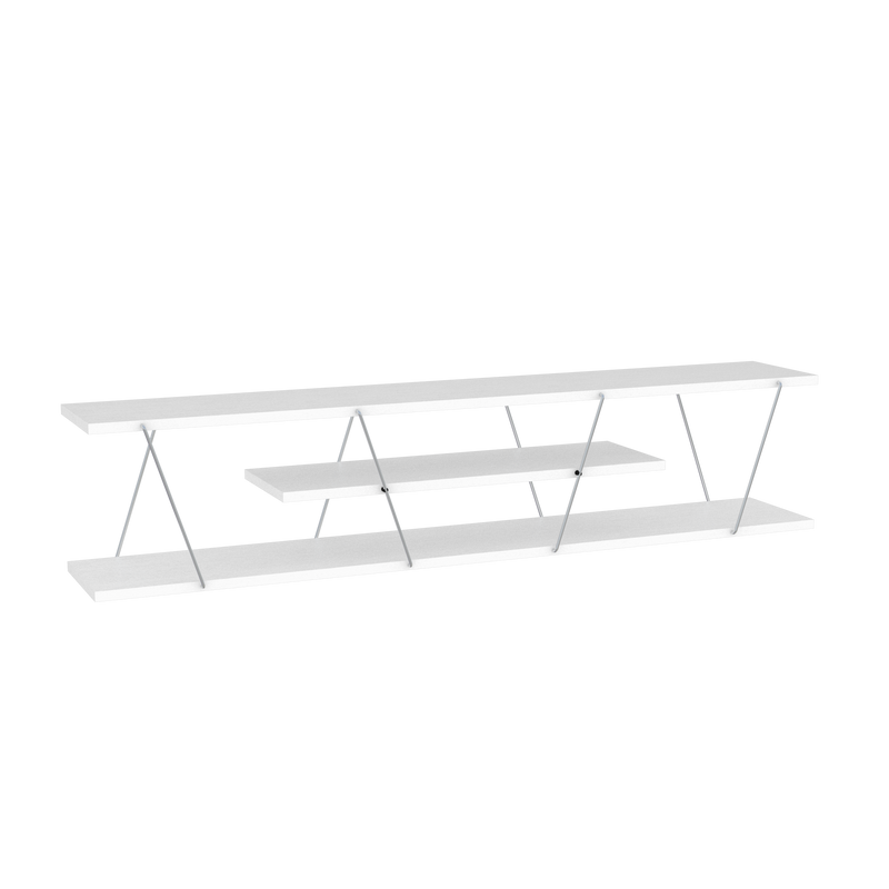 Tars Tv Stand in Oak-Yellow - 720-TAR-TV-RF160121