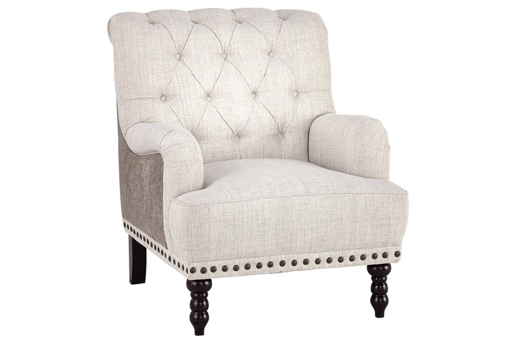 Tartonelle Ivory/Taupe Accent Chair - Gate FurnitureAccent Chair