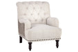 Tartonelle Ivory/Taupe Accent Chair - Gate FurnitureAccent Chair