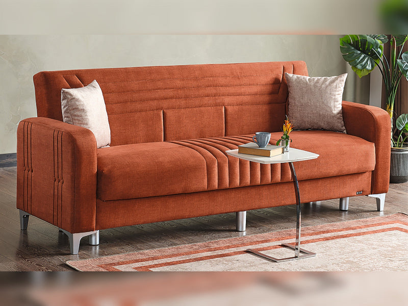 Tekzen Convertible Sofa in Grey - 200-ELIF-TEK-E164-3