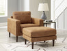 Telora Caramel Living Room Set - Gate FurnitureLiving Room Set
