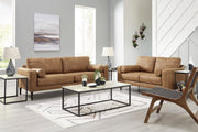 Telora Caramel Living Room Set - Lara FurnitureLiving Room Set