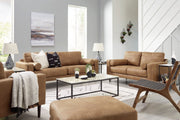 Telora Caramel Living Room Set - Lara FurnitureLiving Room Set