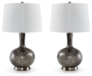 Tenslow 2-Piece Table Lamp Set in Antique Black - PKG015584
