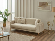 Terra 3-pieces (Sofa & Loveseat & Chair) Livingroom in Beige - 200-SIM-TER-ANKA529-321