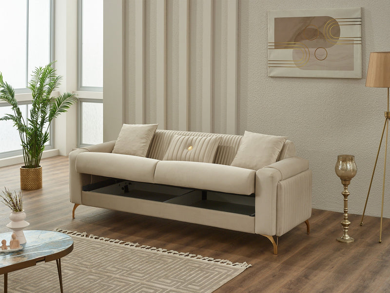 Terra Convertible Sofa in Grey - 200-SIM-TER-ANKA152-3