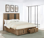 Terrace 2-drawer Queen Storage Bed Ash Brown - 224900Q