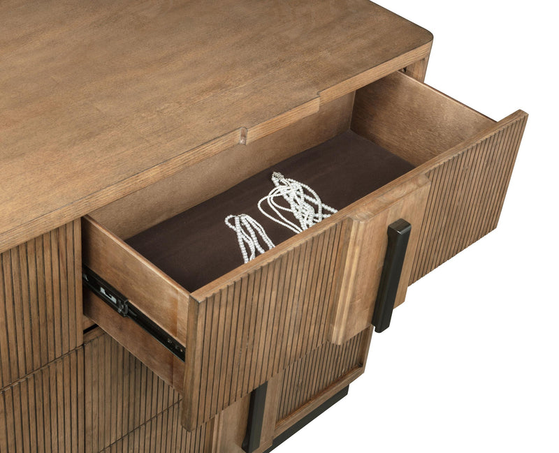 Terrace 4-piece Eastern King Bedroom Set Ash Brown - 224900KE-S4