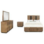 Terrace 4-piece Eastern King Bedroom Set Ash Brown - 224900KE-S4