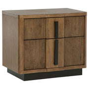 Terrace 4-piece Eastern King Bedroom Set Ash Brown - 224900KE-S4