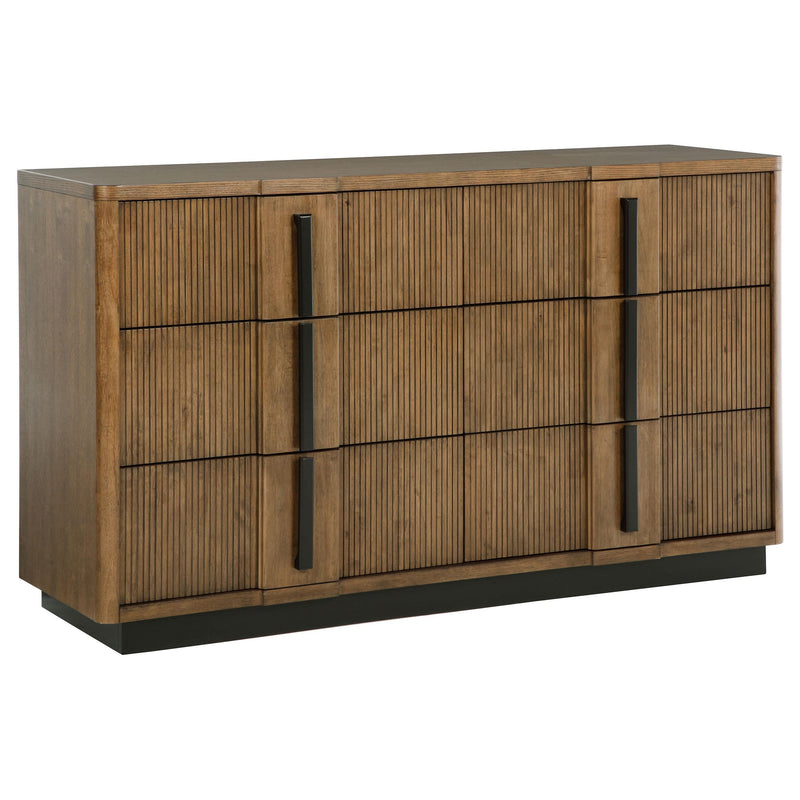 Terrace 5-piece California King Panel Bedroom Set Ash Brown - 224900KW-S5P