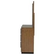 Terrace 6-drawer Dresser and Mirror Ash Brown - 224903M
