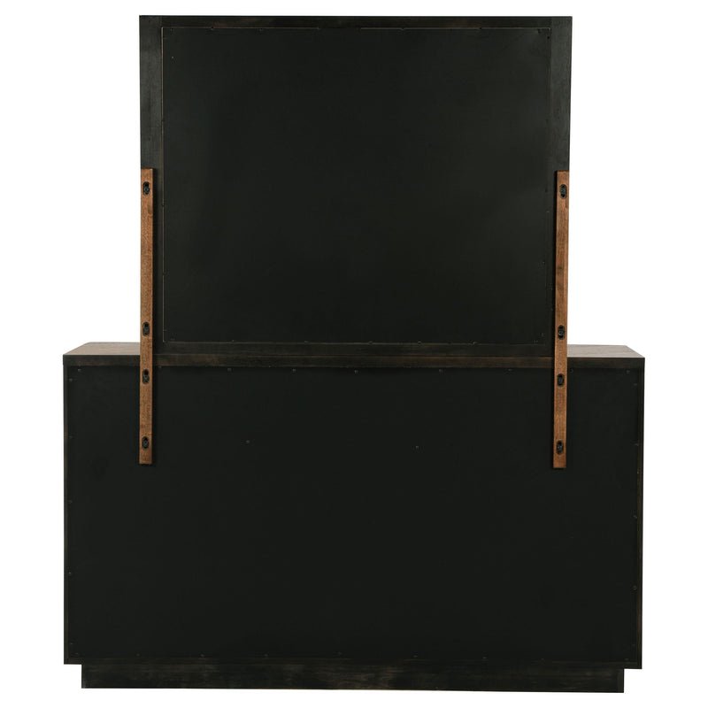 Terrace 6-drawer Dresser and Mirror Ash Brown - 224903M
