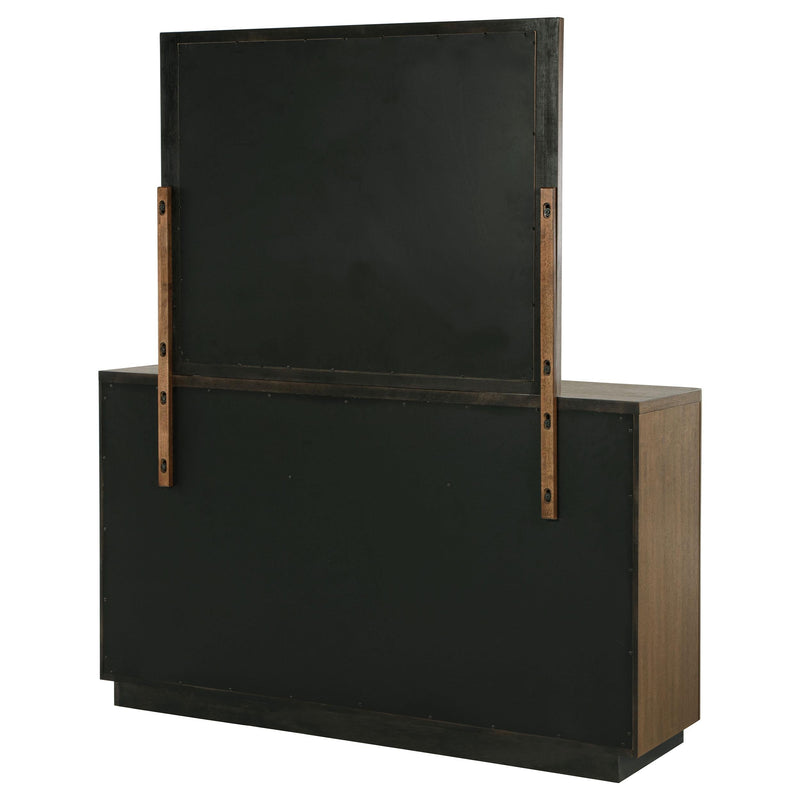 Terrace 6-drawer Dresser and Mirror Ash Brown - 224903M
