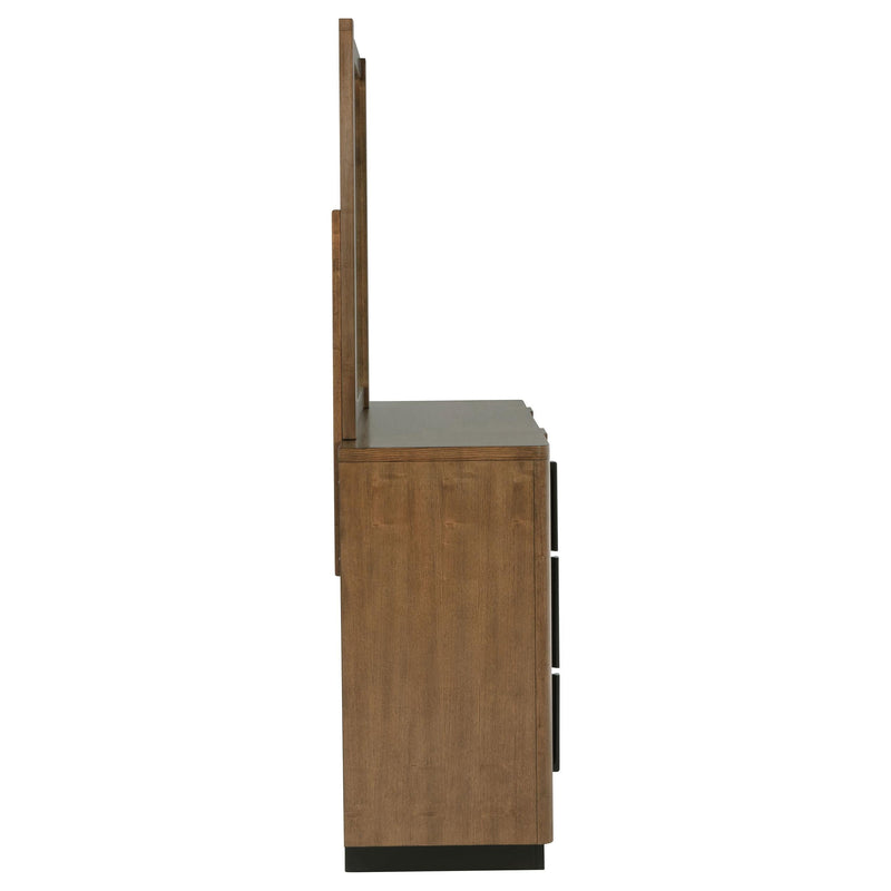 Terrace 6-drawer Dresser and Mirror Ash Brown - 224903M