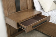 Terrace 6-piece Eastern King Panel Bedroom Set Ash Brown - 224900KE-S6P