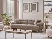 Tetra San Stationary Sofa in Cream - 200-SAN-TET-CRE-3