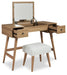 Thadamere Vanity with Stool - Gate FurnitureVanity