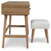 Thadamere Vanity with Stool - Gate FurnitureVanity